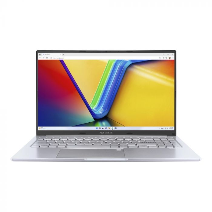 Ноутбук ASUS M1505YA-L1037 15.6" FHD OLED, AMD R5-7530U, 16GB, F512GB, UMA, NoOS, Сріблястий