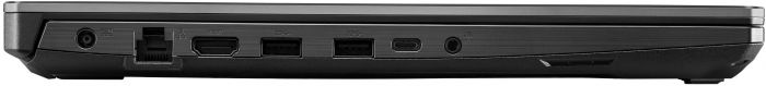 Ноутбук ASUS TUF Gaming F15 FX506LHB-HN349 15.6" FHD IPS, Intel i5-10300H, 16GB, F512GB, NVD1650-4, NoOS, Bag