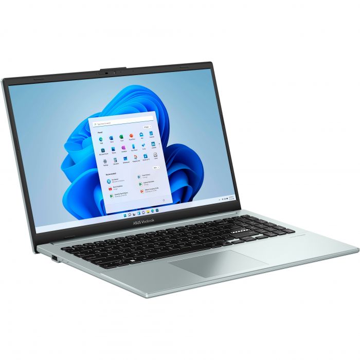 Ноутбук ASUS Vivobook GO E1504FA-BQ164WS 15.6" FHD IPS, AMD R3-7320U, 8GB, F256GB, UMA, Win11, Зелений