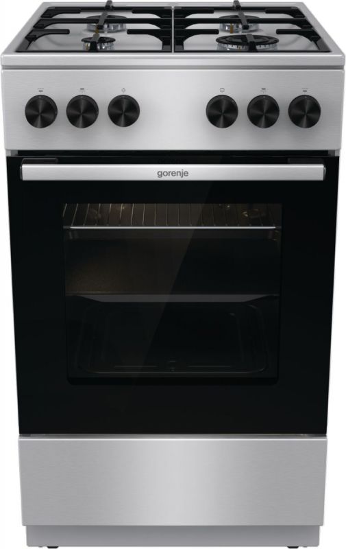 Плита Gorenje газова, 70л, 50x60см, чавун, нерж