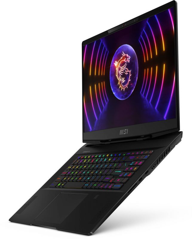 Ноутбук MSI Stealth Studio 17.3" QHD+, Intel i7-13700H, 32GB, F1TB, NVD4070-8, DOS, чорний