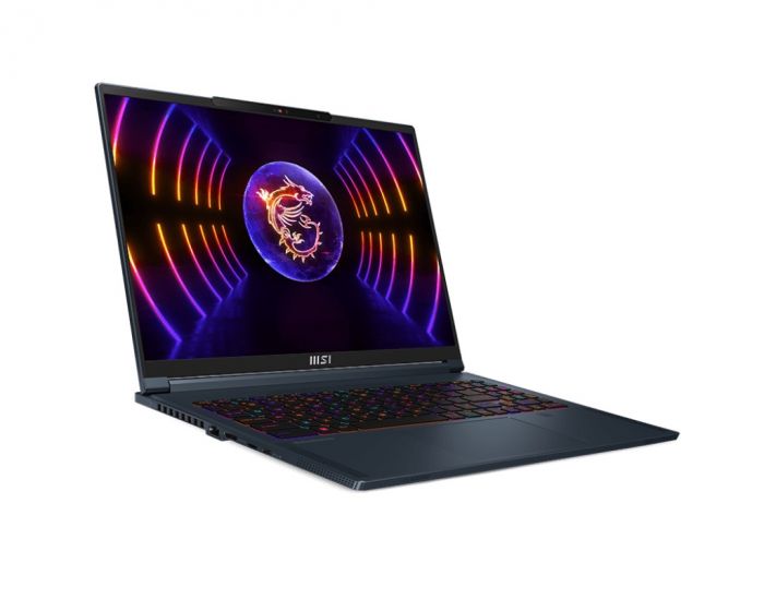 Ноутбук MSI Stealth Studio 16" QHD+, Intel i7-13700H, 16GB, F1TB, NVD4060-8, DOS, голубий