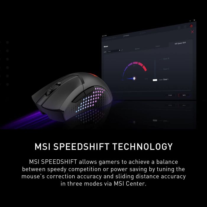 Миша MSI Clutch GM51 LIGHTWEIGHT WIRELESS