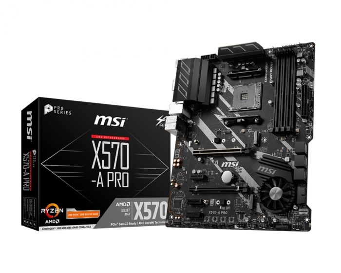 Материнcька плата MSI X570-A PRO sAM4 X570 4xDDR4 HDMI ATX