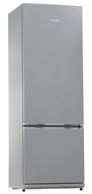 Холодильник Snaige з нижн. мороз., 176x60х65, холод.відд.-233л, мороз.відд.-54л, 2дв., A+, ST, сірий