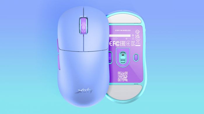 Миша Xtrfy M8 WIRELESS Frosty Purple