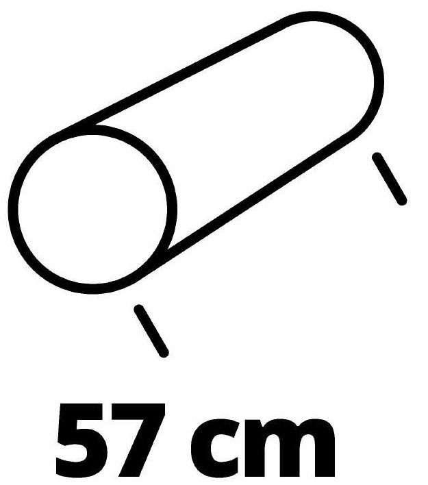 Каток для газону Einhell GC-GR 57, шир. 57 см, 46 л, d32 см, 10.5 кг