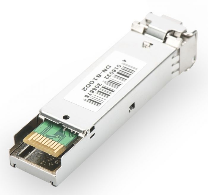 Модуль DIGITUS 1.25 Gbps SFP, 80km, SM, LC Duplex, 1000Base-ZX, 1550nm