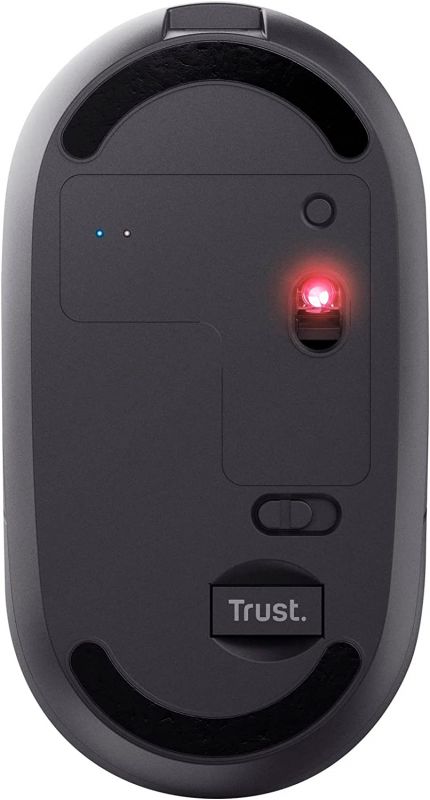 Миша Trust Puck Rechargeable Ultra-Thin BT WL Silent Black