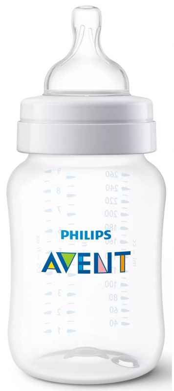 Пляшечка Philips Avent для годування Анти-колік , 260 мл, 1 шт