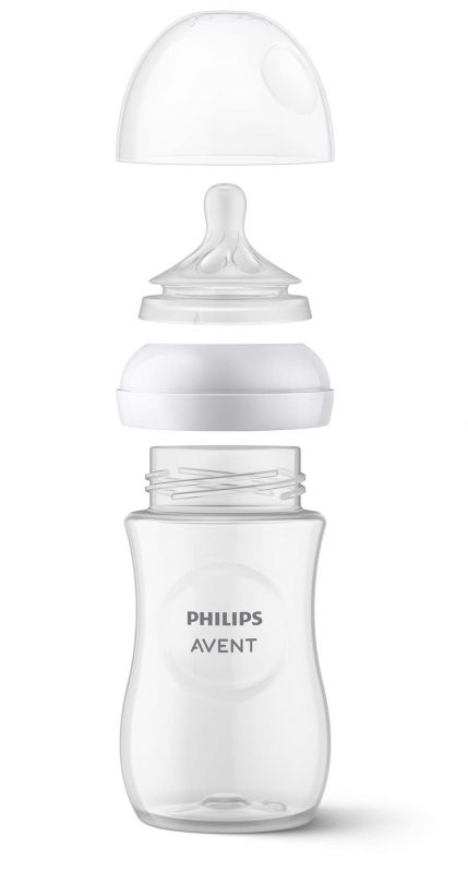 Соска Philips Avent силіконова Natural Природний Потік, 6м+., 2 шт, швидкий потік