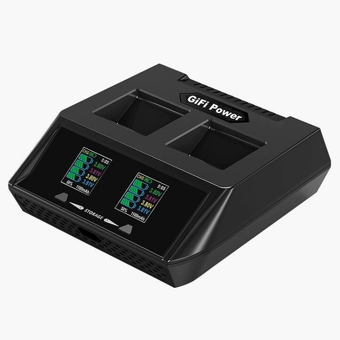 Зарядний пристрій GiFi Power для акумулятора YUNEEC H520E, H3, Fast Balance Charger 2-в-1