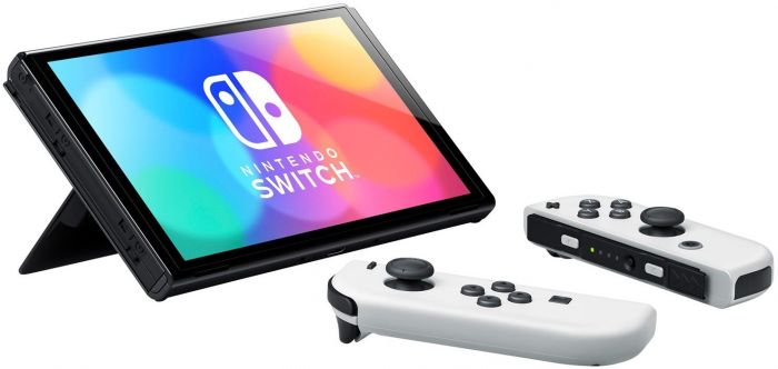 Ігрова консоль Nintendo Switch OLED (біла)