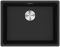 Мийка кухонна Franke Centro, фраграніт, прямокутник, з крилом, 780х500х200мм, чаша - 1, накладна, CNG 611-78 XL , онікс
