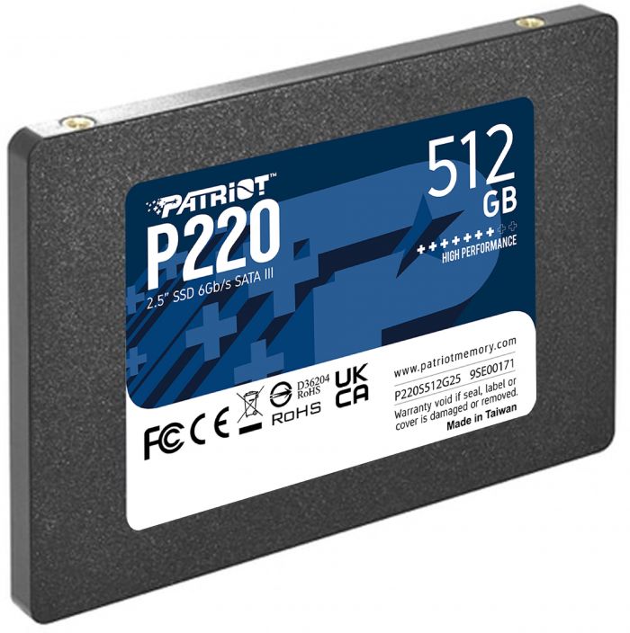 Накопичувач SSD Patriot 2.5"  512GB SATA P220