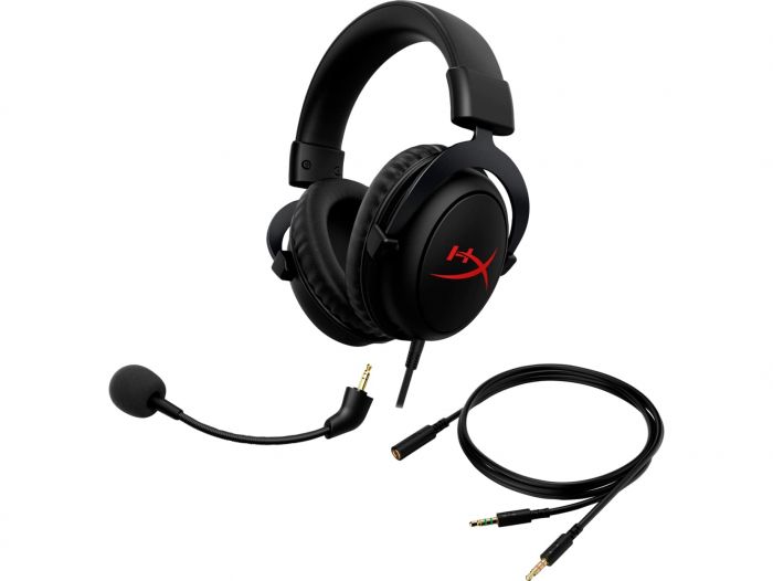 Гарнітура ігрова HyperX Cloud Core (DTS) 3.5mm Black