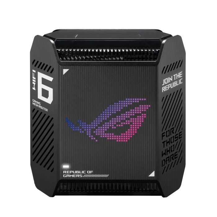 Маршрутизатор ASUS ROG Rapture GT6 1PK black AX10000 3xGE LAN 1x2.5GE WAN 1xUSB 3.2 g1 WPA3 OFDMA MESH