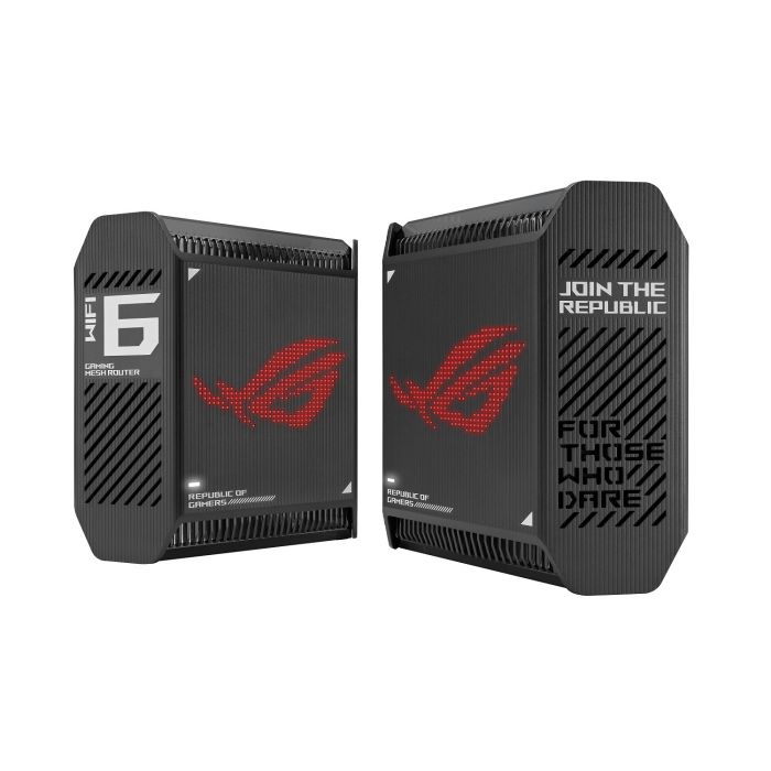 Маршрутизатор ASUS ROG Rapture GT6 1PK black AX10000 3xGE LAN 1x2.5GE WAN 1xUSB 3.2 g1 WPA3 OFDMA MESH