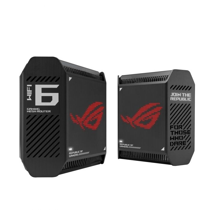 Маршрутизатор ASUS ROG Rapture GT6 2PK black AX10000 3xGE LAN 1x2.5GE WAN 1xUSB 3.2 g1 WPA3 OFDMA MESH