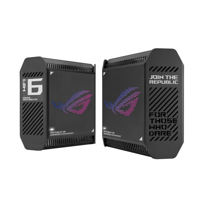 Маршрутизатор ASUS ROG Rapture GT6 2PK black AX10000 3xGE LAN 1x2.5GE WAN 1xUSB 3.2 g1 WPA3 OFDMA MESH