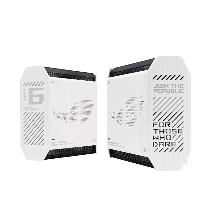 Маршрутизатор ASUS ROG Rapture GT6 2PK white AX10000 3xGE LAN 1x2.5GE WAN 1xUSB 3.2 g1 WPA3 OFDMA MESH