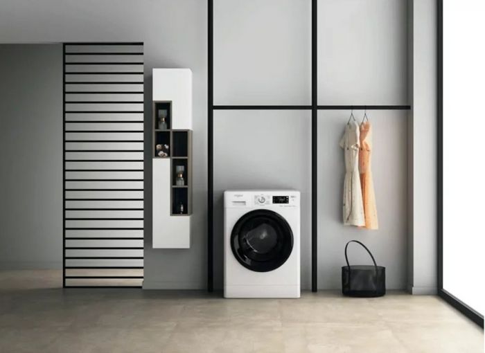 Прально-сушильна машина Whirlpool фронтальна, 9(7)кг, 1600, A+, 60см, дисплей, пара, інвертор, білий