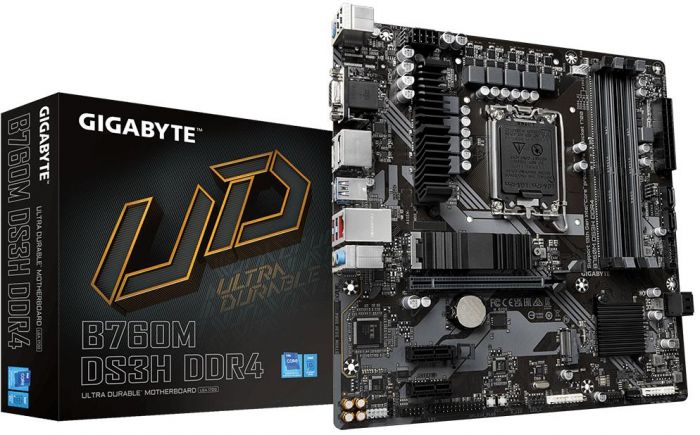 Материнська плата GIGABYTE B760M_DS3H_DDR4 s1700 B760 2xDDR4 HDMI DP mATX