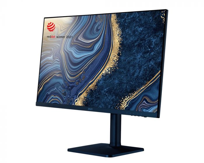 Монітор LCD 27" MSI Modern MD272QP HDMI, DP, USB-C, 2xUSB, MM, IPS, 2560x1440, 75Hz, 4ms, 95%sRGB, Pivot, Ultramarine