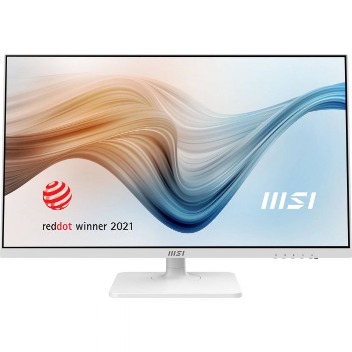 Монітор LCD 27" MSI Modern MD272QPW HDMI, DP, USB-C, 2xUSB, MM, IPS, 2560x1440, 75Hz, 4ms, 95%sRGB, Pivot, White