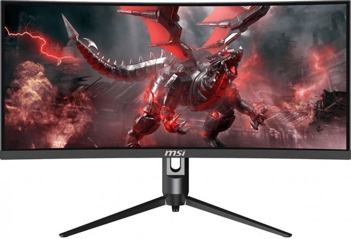 Монітор LCD 29.5" MSI Optix MAG301CR2 2xHDMI, DP, USB-C, 2xUSB, VA, 2560x1080, 21:9, 200Hz, 1ms, 103%sRGB, CURVED, FreeSync, HAS, HDR400