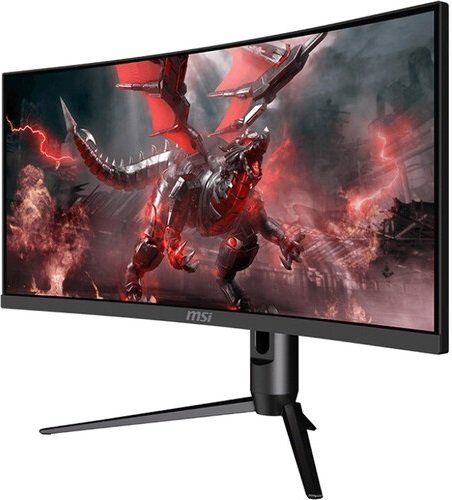 Монітор LCD 29.5" MSI Optix MAG301CR2 2xHDMI, DP, USB-C, 2xUSB, VA, 2560x1080, 21:9, 200Hz, 1ms, 103%sRGB, CURVED, FreeSync, HAS, HDR400