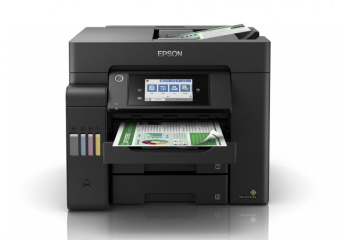 БФП ink color A4 Epson EcoTank L6550 32_22 ppm Fax ADF Duplex USB Ethernet Wi-Fi 4 inks Pigment