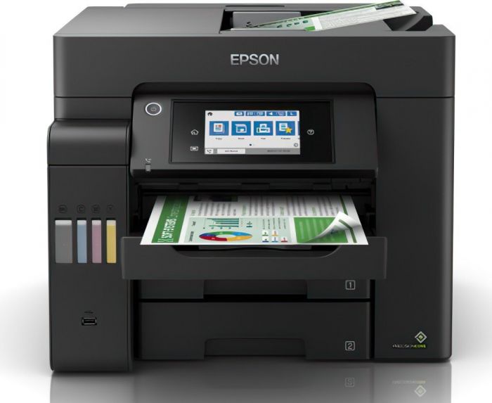 БФП ink color A4 Epson EcoTank L6550 32_22 ppm Fax ADF Duplex USB Ethernet Wi-Fi 4 inks Pigment