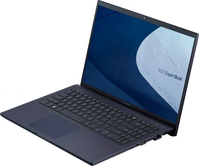 Ноутбук ASUS ExpertBook B1 B1500CEAE-BQ1663 15.6" FHD, Intel i3-1115G4, 8GB, F256GB, UMA, NoOS, Чорний