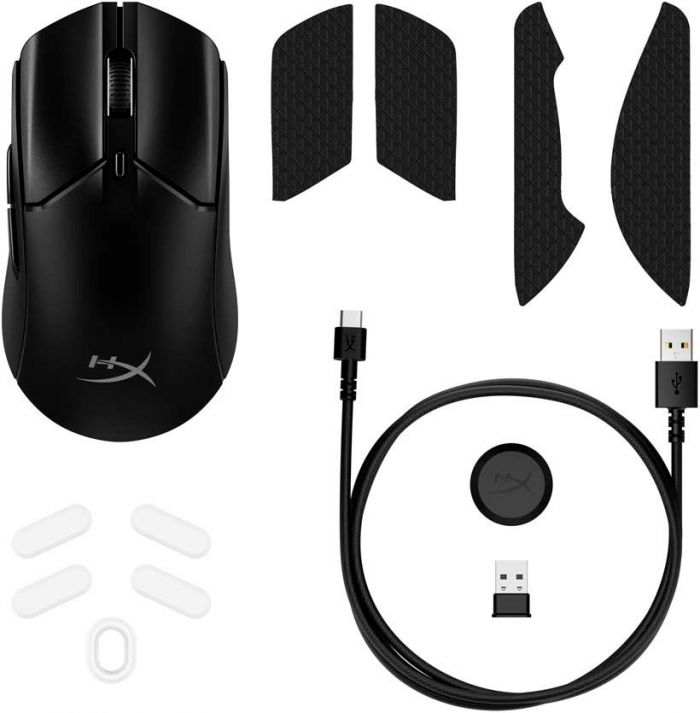 Миша HyperX Pulsefire Haste 2 WL, Black