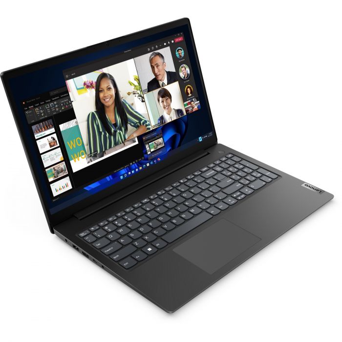 Ноутбук Lenovo V15 15.6" FHD IPS AG, AMD R5-7520U, 8GB, F256GB, UMA, DOS, чорний