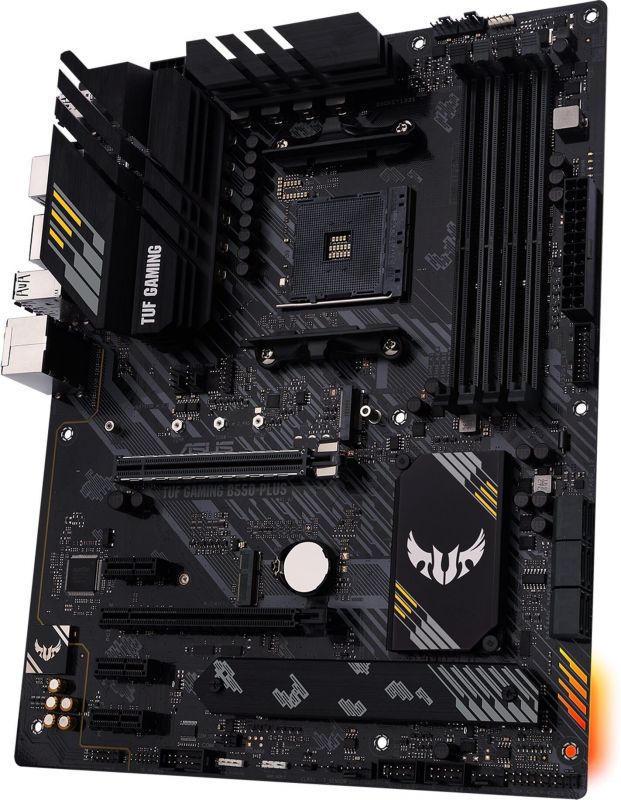 Материнcька плата ASUS TUF GAMING B550-PLUS sAM4 B550 4xDDR4 M.2 HDMI DP ATX