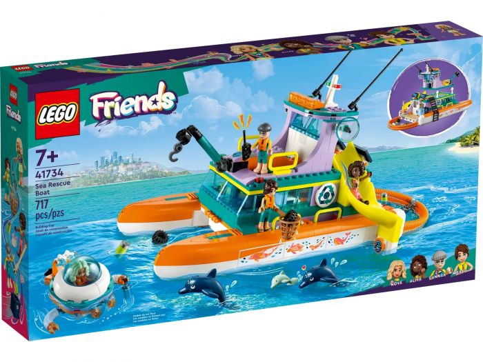 Конструктор LEGO Friends Човен морської рятувальної бригади