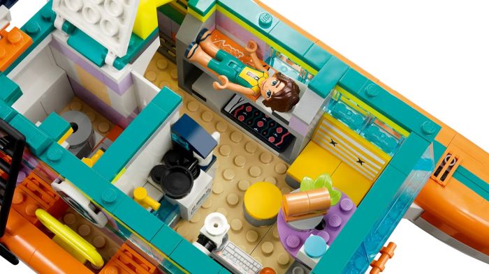 Конструктор LEGO Friends Човен морської рятувальної бригади