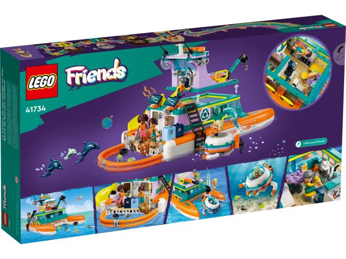 Конструктор LEGO Friends Човен морської рятувальної бригади