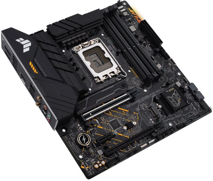 Материнcька плата ASUS TUF GAMING B660M-PLUS WIFI D4 s1700 B660 4xDDR4 M.2 HDMI DP Wi-Fi BT mATX