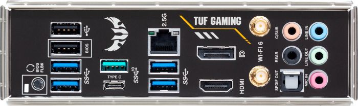 Материнcька плата ASUS TUF GAMING B550-PLUS WIFI II sAM4 B550 4xDDR4 M.2 HDMI DP Wi-Fi BT ATX