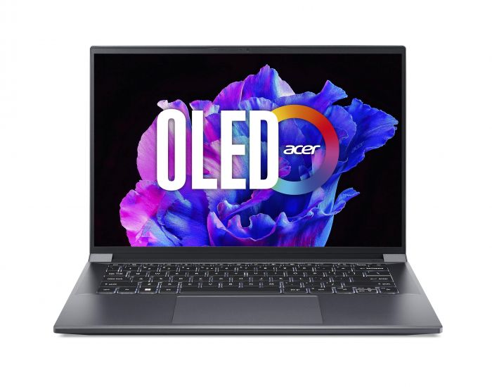 Ноутбук Acer Swift X SFX14-71G 14.5" 2.8K OLED, Intel i7-13700H, 16GB, F1TB, NVD4050-6, Lin, сірий