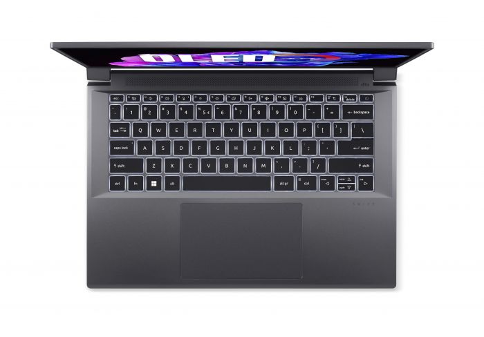 Ноутбук Acer Swift X SFX14-71G 14.5" 2.8K OLED, Intel i7-13700H, 16GB, F1TB, NVD4050-6, Lin, сірий