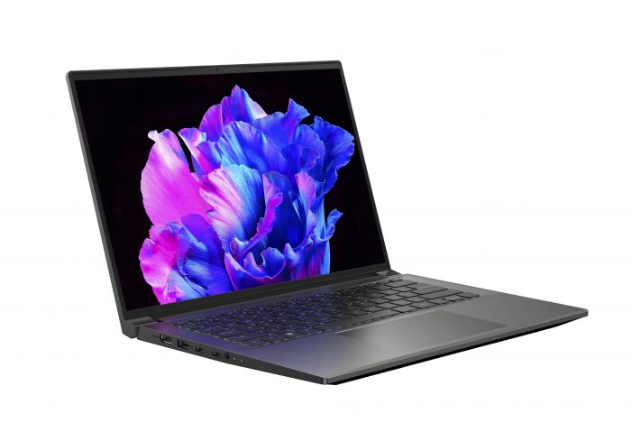 Ноутбук Acer Swift X SFX14-71G 14.5" 2.8K OLED, Intel i7-13700H, 16GB, F1TB, NVD4050-6, Lin, сірий