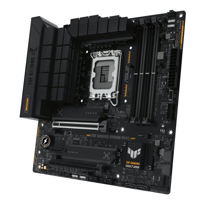 Материнcька плата ASUS TUF GAMING B760M-PLUS s1700 B760 4xDDR5 M.2 HDMI DP mATX