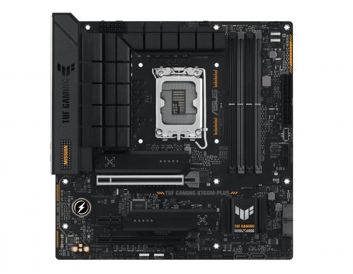 Материнcька плата ASUS TUF GAMING B760M-PLUS s1700 B760 4xDDR5 M.2 HDMI DP mATX