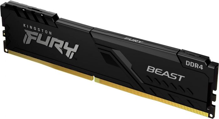 Пам'ять ПК Kingston DDR4 64GB KIT (32GBx2) 3600 Fury Beast Black