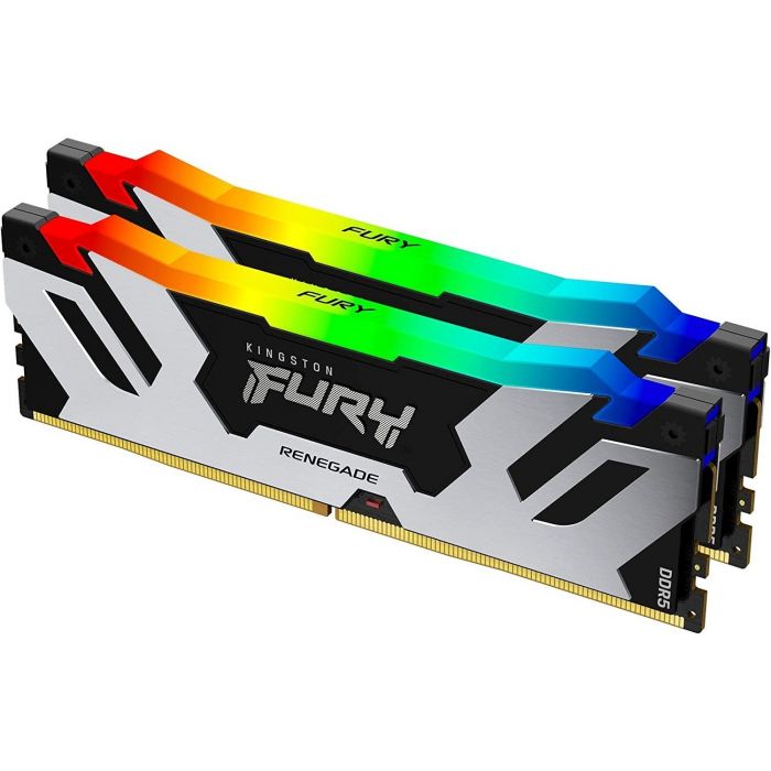 Пам'ять ПК Kingston DDR5 32GB KIT (16GBx2) 6000 FURY Renegade RGB