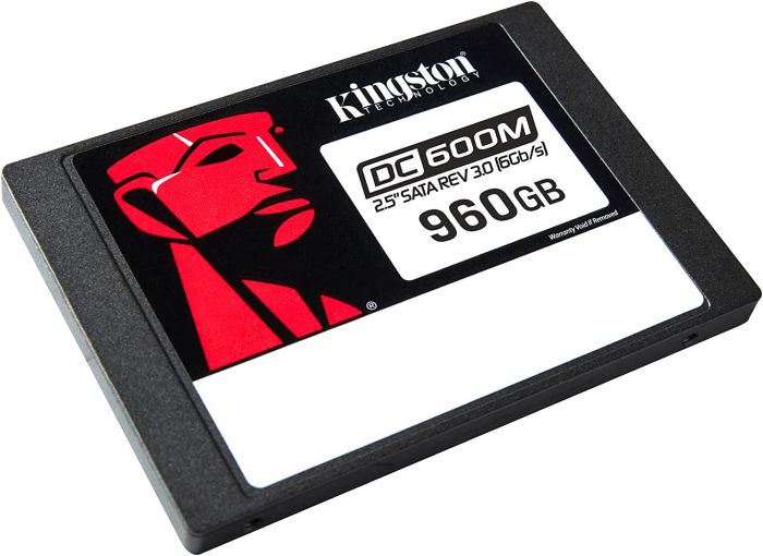 Накопичувач SSD Kingston 2.5"  960GB SATA DC600M